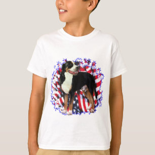 Camiseta Gran Patriota de Perro de Montaña Suizo