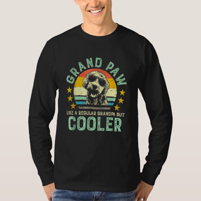 Camiseta Gran Paw como un abuelo normal pero Doodle más frí (Anverso)