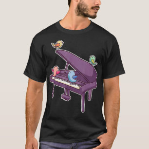 Camiseta Gran Pianista De Cute Músico De Pianista I Songbir