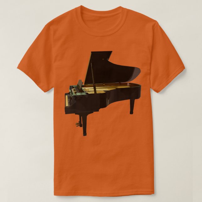 Camiseta Gran piano (2) (Diseño del anverso)