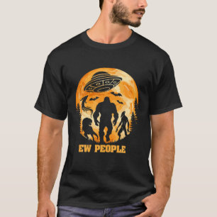 Camiseta Gran pie Alien Dinosaur Fantasma Funny Halloween