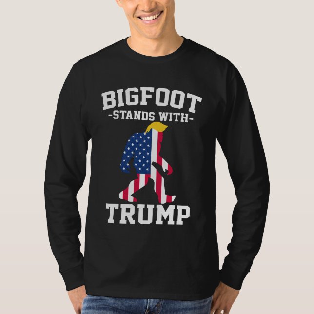 Camiseta Gran pie de página con las elecciones de Trump de  (Anverso)