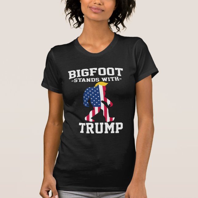 Camiseta Gran pie de página con las elecciones de Trump de  (Anverso)