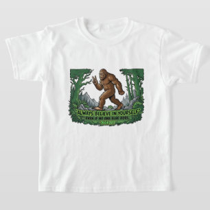 Camiseta Gran Pie de Paz Cree en Ti Mismo Sasquatch