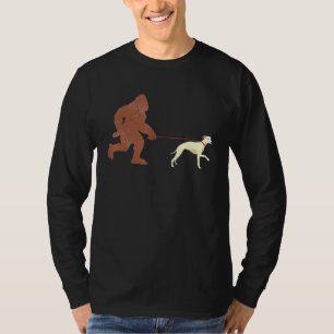 Camiseta Gran pie de perro caminante de perro de garrapata
