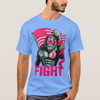 Camiseta Gran Pie de Pink Ribbon Lucha Contra la Conciencia