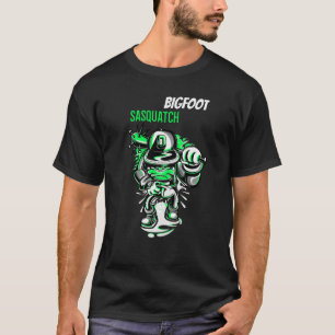 Camiseta Gran pie, escondido y divertido meme de moda