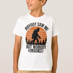 Camiseta Gran Pie Me Vio, Pero Nadie Le Cree Niños.