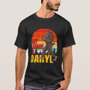 Camiseta Gran pie Mi Nombre Es Daryl Sunset