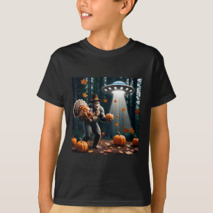 Camiseta Gran pie Sasquatch Turquía Ufos Gracioso Acción de