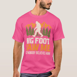 Camiseta Gran Pie Vio Me Sasquatch Al Aire Libre Aventura D
