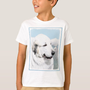 Camiseta Gran pintura en los Pirineos - Arte original del p