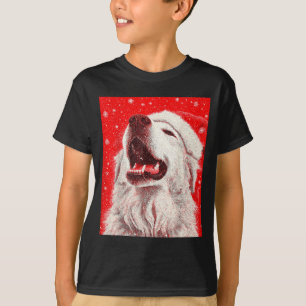 Camiseta Gran Pirineo de Navidad
