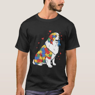 Camiseta Gran Pirineo Rompe Autismo Conciencia Autista Wo