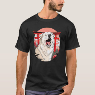 Camiseta Gran Pirineo Torii Gate Funny Dog Landmark