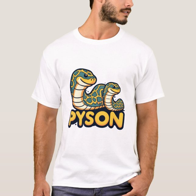 Camiseta Gran pitón y Pequeño pitón (Anverso)