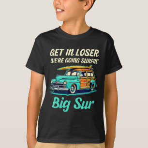 Camiseta Gran Playa Surf Sur California Chica Mujeres Hombr
