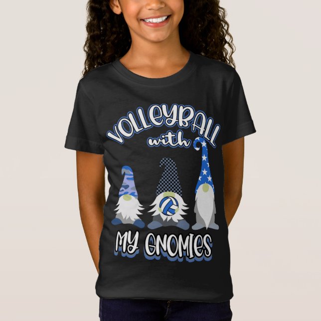 Camiseta Gran práctica del jugador de voleibol Gnomes (Anverso)
