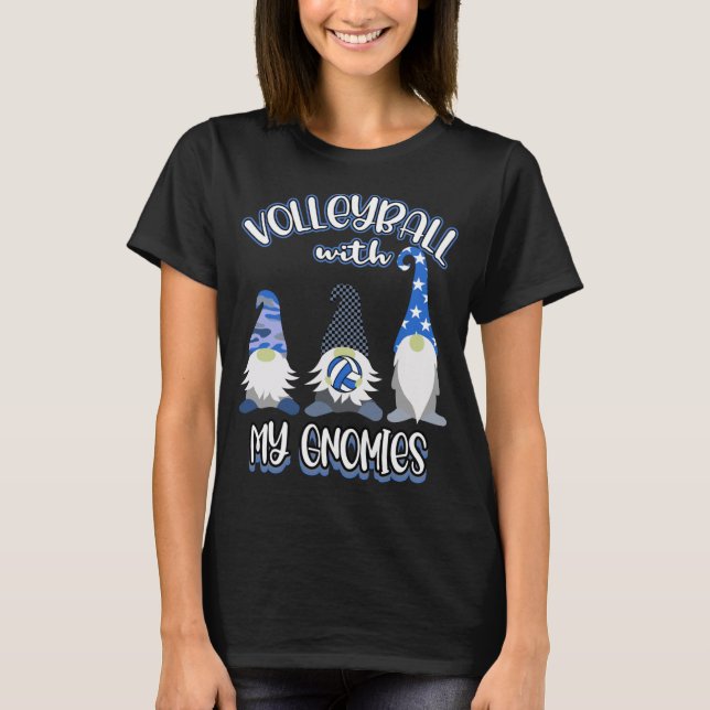 Camiseta Gran práctica del jugador de voleibol Gnomes (Anverso)