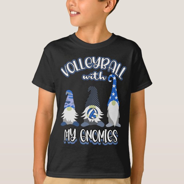 Camiseta Gran práctica del jugador de voleibol Gnomes (Anverso)