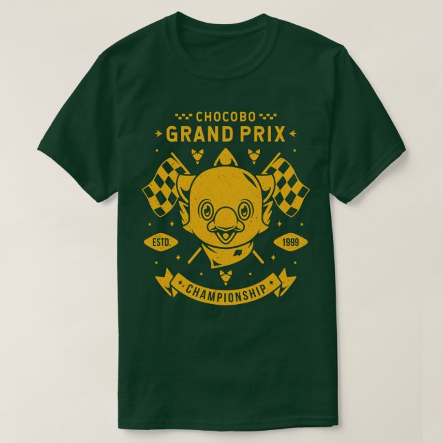 Camiseta Gran Premio de Chocobo (Diseño del anverso)