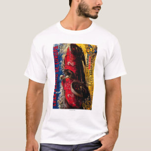 Camiseta Gran Premio De Europa Vintage PosterEurope