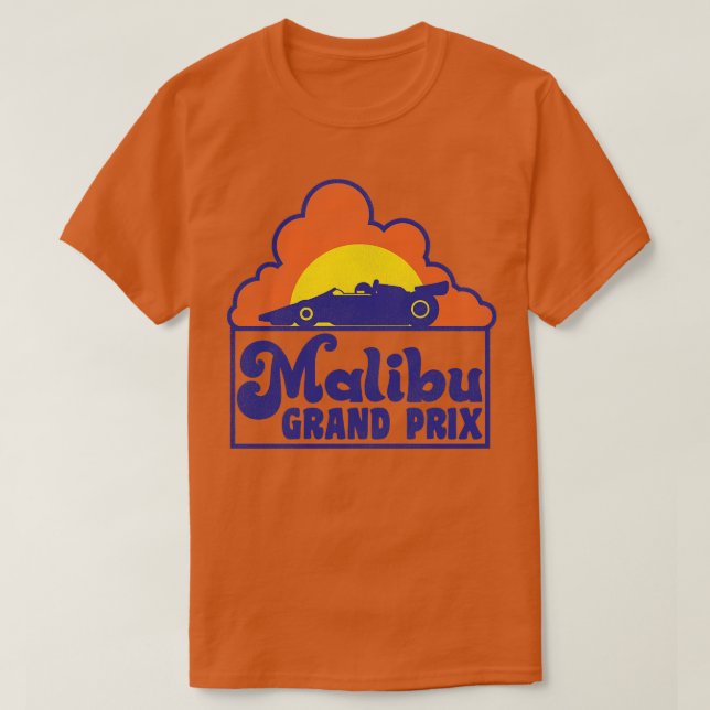 Camiseta Gran Premio de Malibu (Diseño del anverso)