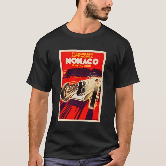 Camiseta Gran Premio de Mónaco de 1930 (Anverso)