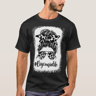 Camiseta Gran Prima Vida Vaca Pelo Rubio Desordenado Madre