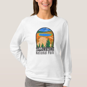 Camiseta Gran Primavera Primaria del Parque Nacional Yellow