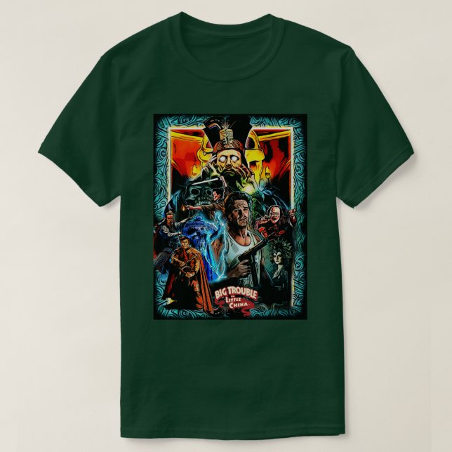 Camiseta Gran problema en Little china 4 (Diseño del anverso)