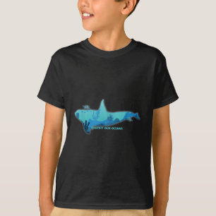 Camiseta Gran protección del medio ambiente de las ballenas