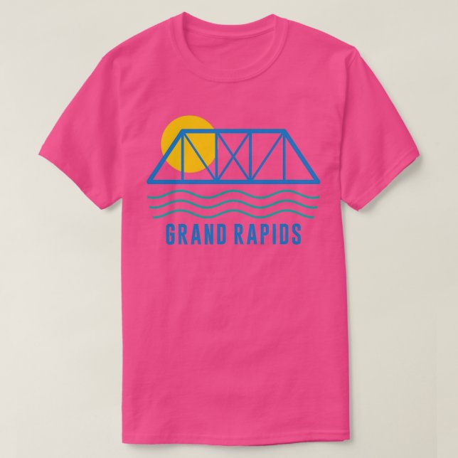 Camiseta Gran puente azul Rapids (Diseño del anverso)