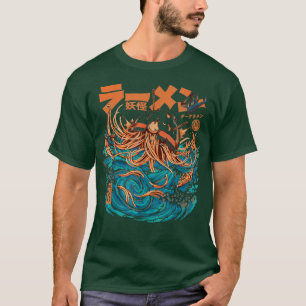 Camiseta Gran Ramen oscuro fuera de Kanagawa Ramen Monster 