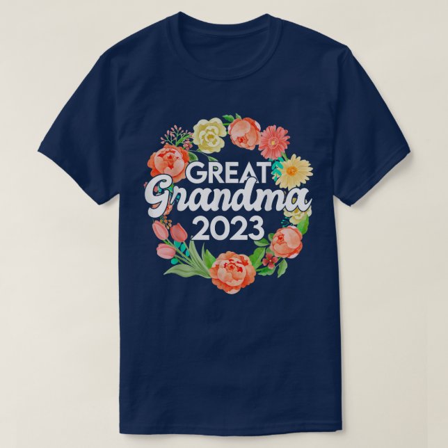Camiseta Gran Regalo De Abuela 2023 Por Invitación De Embar (Diseño del anverso)