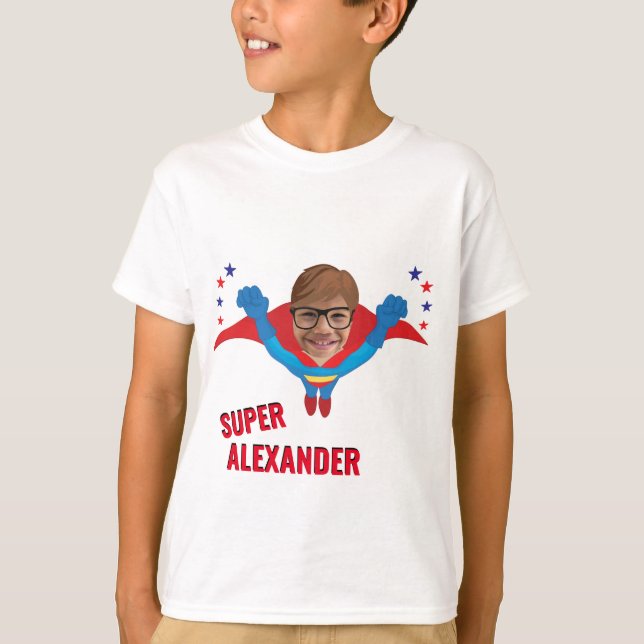 Camiseta Gran regalo de Superhéroe divertido cumpleaños vol (Anverso)