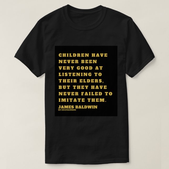 Camiseta Gran regalo gráfico de modelo James Baldwin Guay (Diseño del anverso)