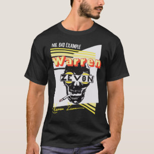Camiseta Gran regalo Warren Art Zevon Regalo para ventilado