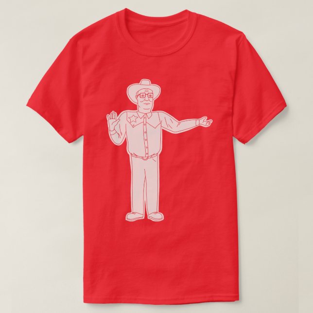 Camiseta Gran Rey de la Colina (Diseño del anverso)