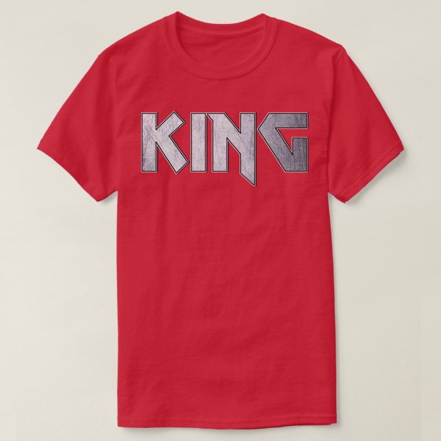 Camiseta Gran Rey metalizado (Diseño del anverso)