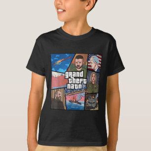Camiseta Gran robo de la OTAN Ucrania contra la ofensiva gu