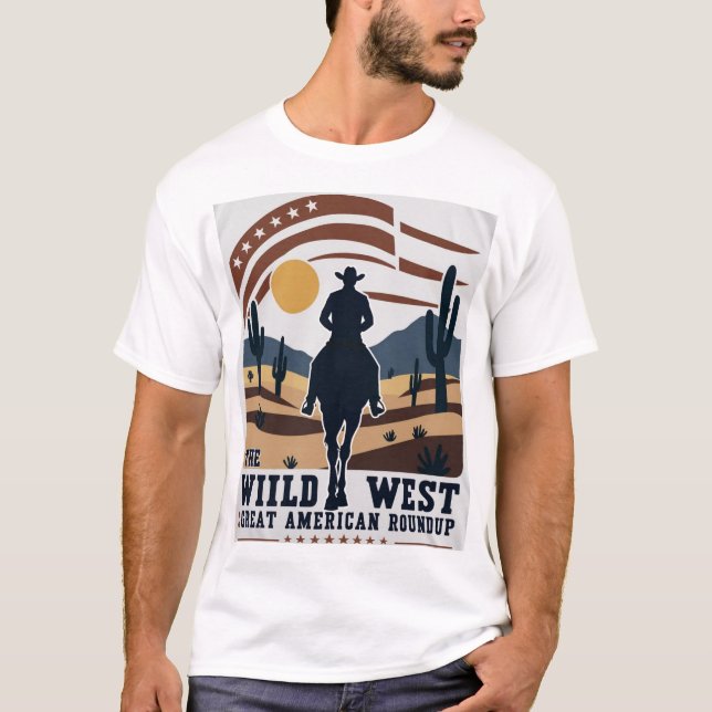 Camiseta Gran Roundup Internacional Occidental (Anverso)