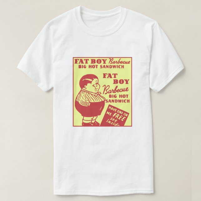 Camiseta Gran sandwich caliente (Diseño del anverso)