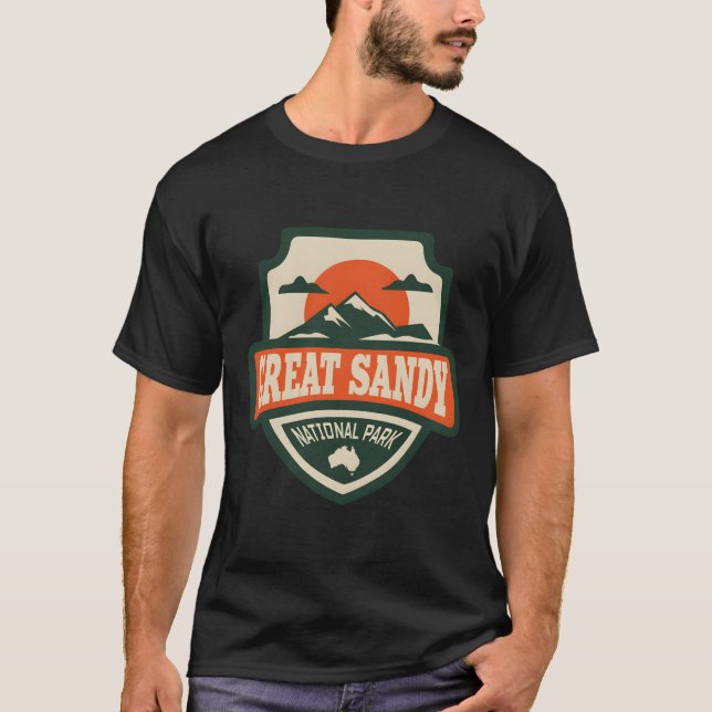 Camiseta Gran Sandy � el interminable horizonte de Australi (Anverso)