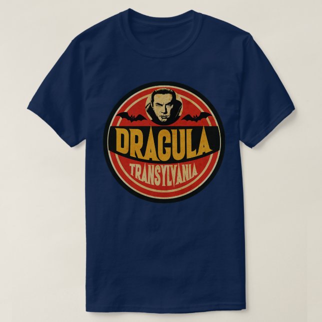 Camiseta Gran Slam de Monstruos Drácula (Diseño del anverso)