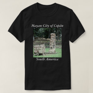 Camiseta Gran Sol Señor AD426 Ruinas Mayas Foto Antigua