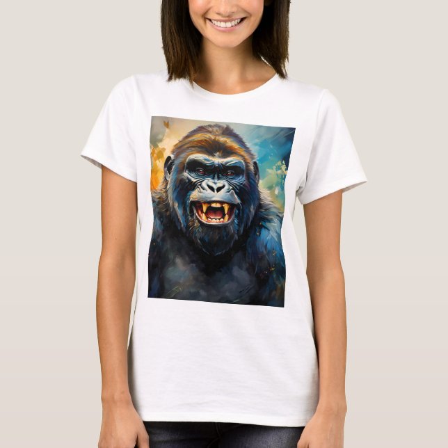 Camiseta Gran sonrisa de Gorilla (Anverso)