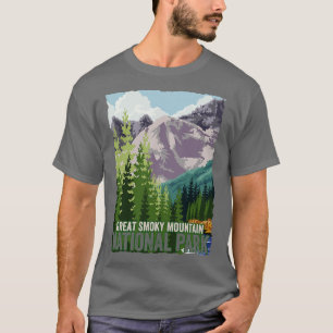 Camiseta Gran Souvenir de Senderismo en el Parque Nacional
