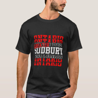 Camiseta Gran Sudbury Ontario Canadá Vacaciones