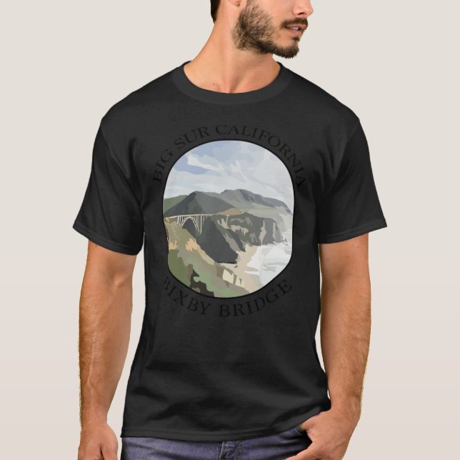 Camiseta gran sur bixby bridge Classic T-Shirt (Anverso)